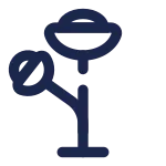 Floor Lamp Minimalistic SVG Icon